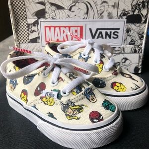 Marvel Vans toddler shoes **SOLD**
